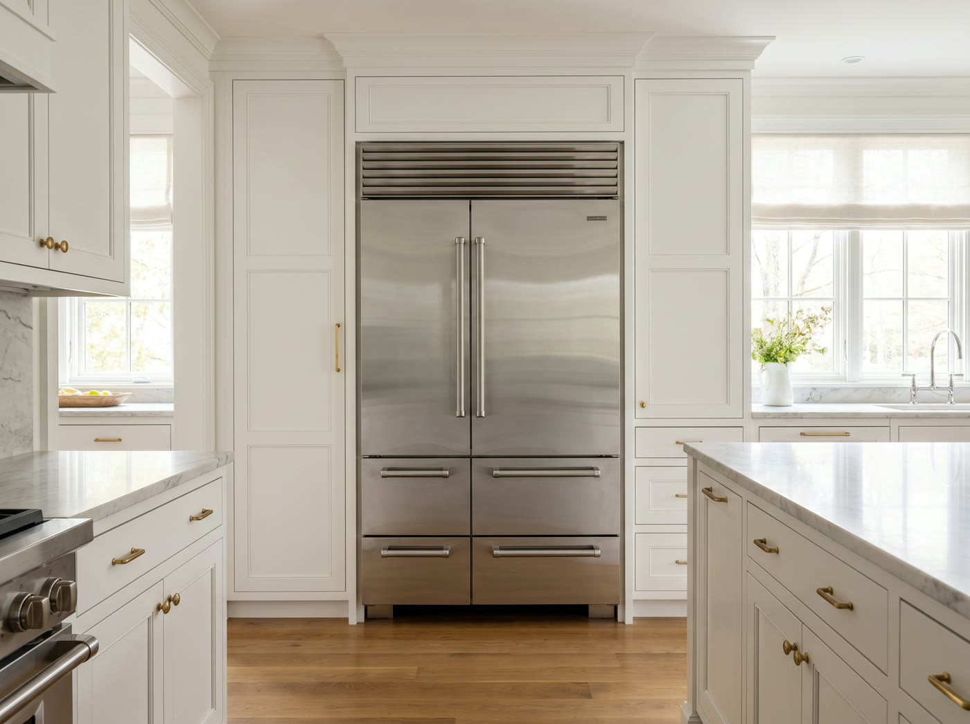 Refrigeration service in a luxury kitchen